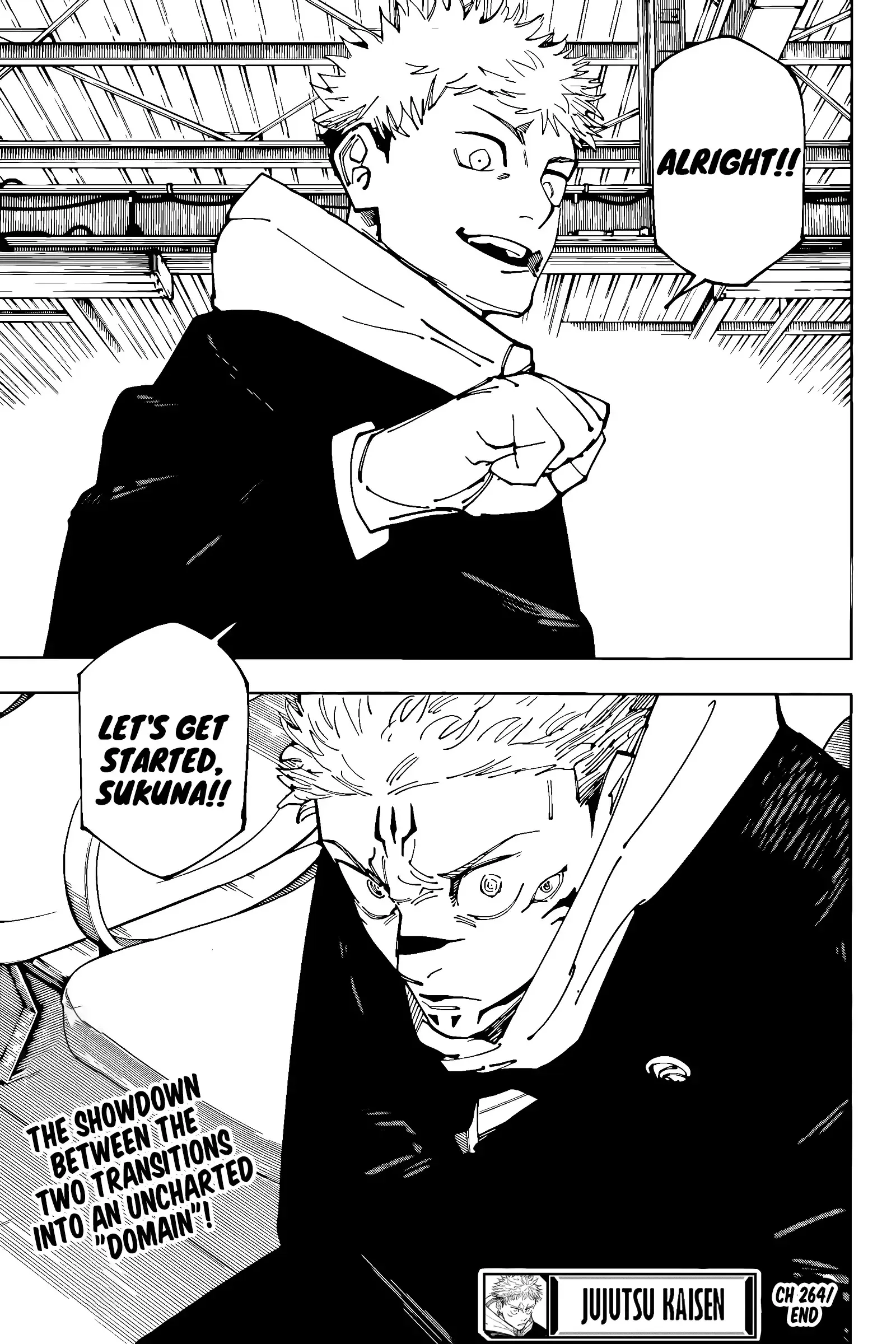 Jujutsu Kaisen Manga, Chapter 264 18 18