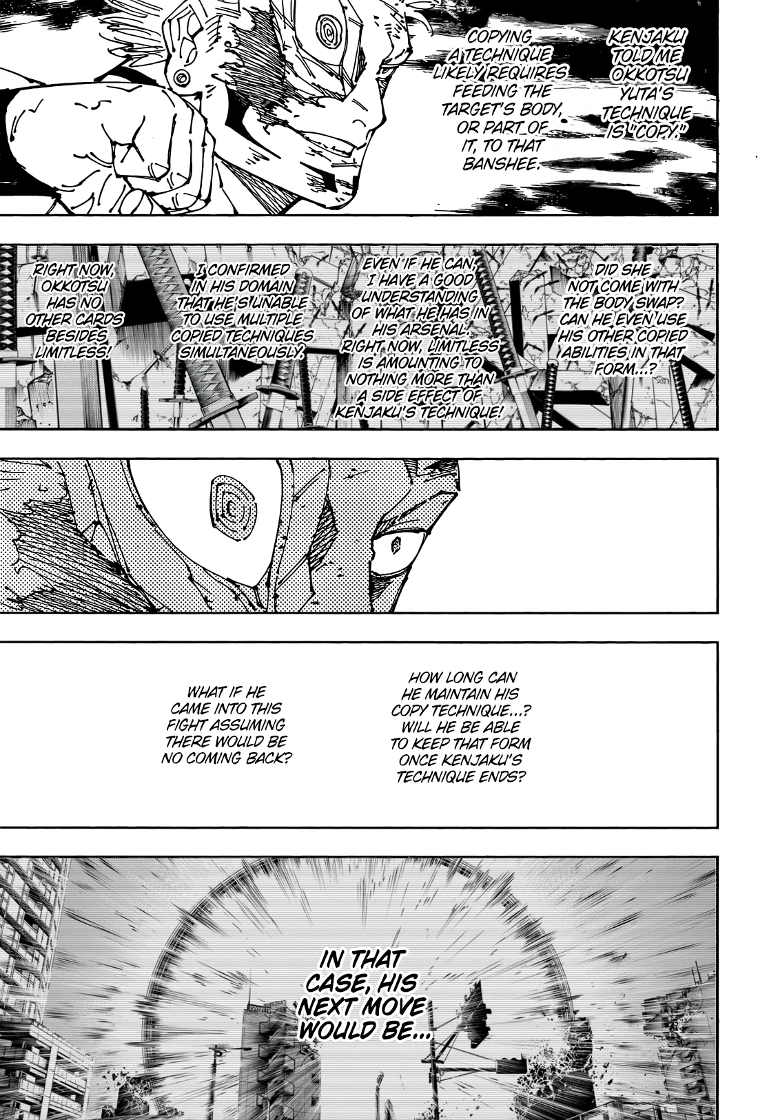Jujutsu Kaisen Manga, Chapter 262.2 7 jjk manga ch 262 5 07