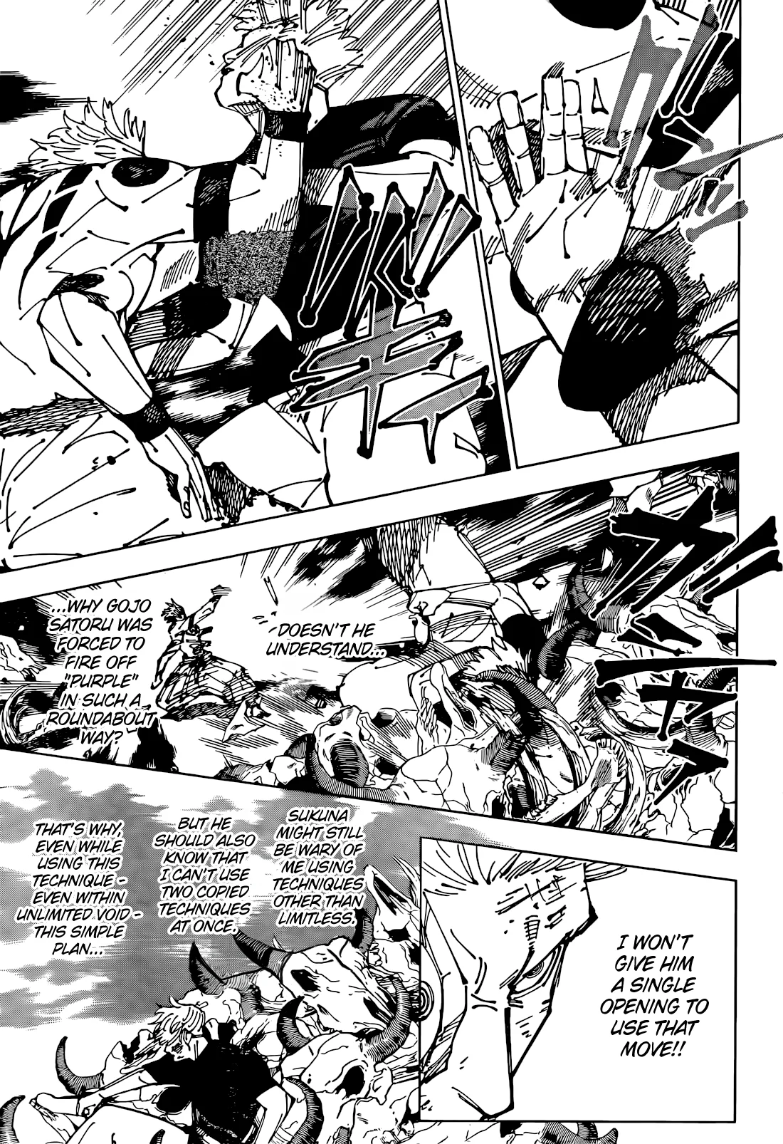 Jujutsu Kaisen Manga, Chapter 262.2 9 jjk manga ch 262 5 09