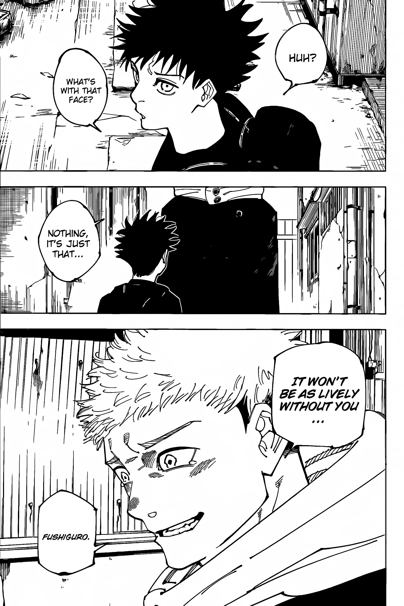 Jujutsu Kaisen Manga, Chapter 266 11 11 1
