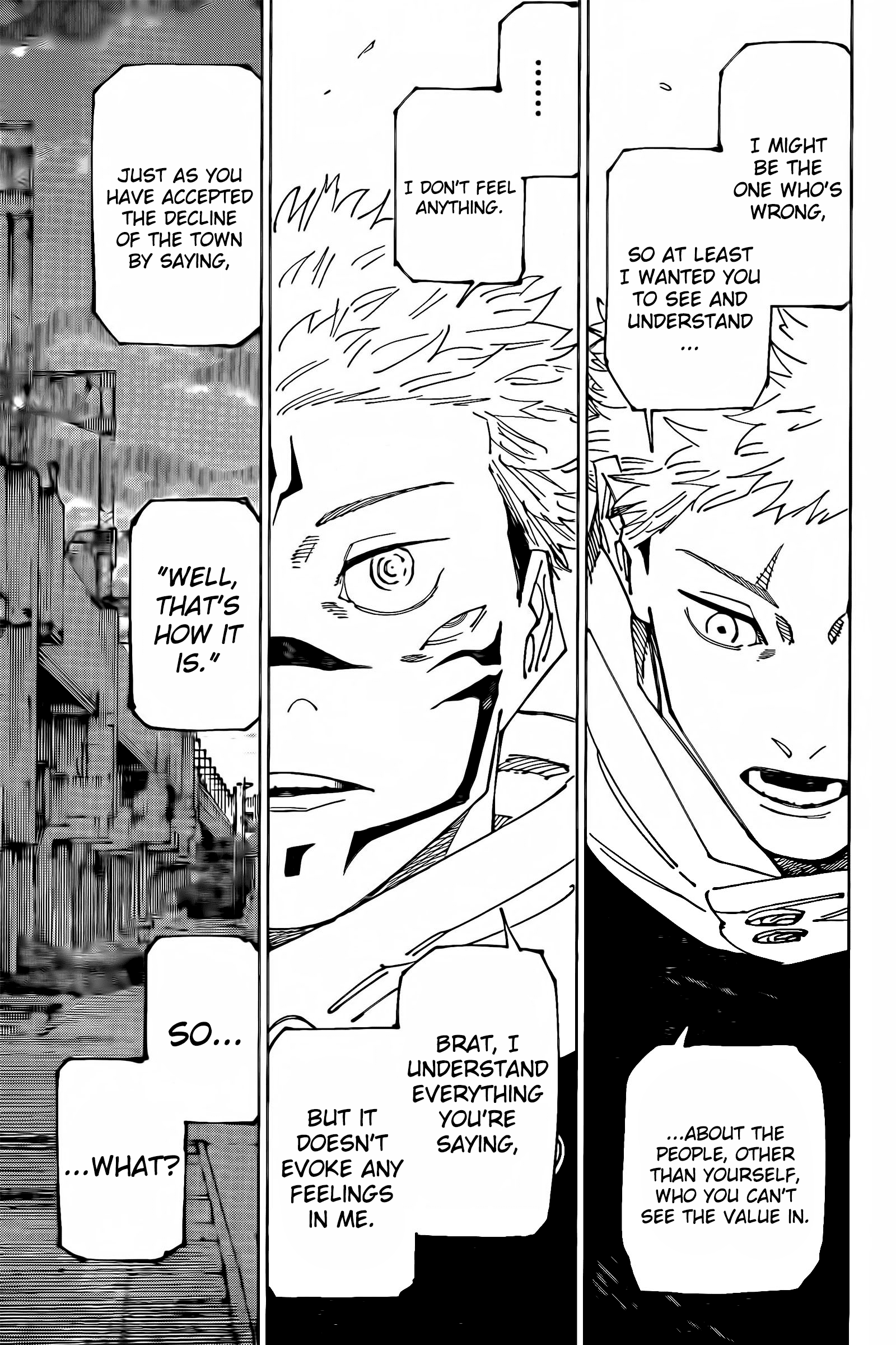 Jujutsu Kaisen Manga, Chapter 265 15 15