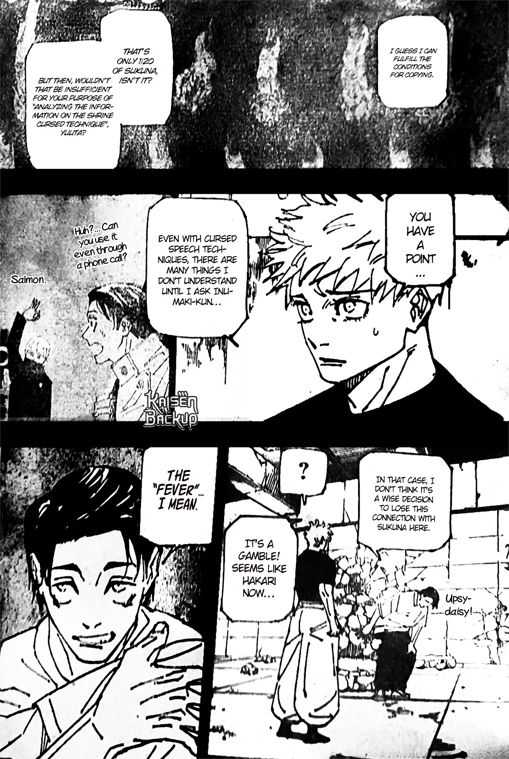 Jujutsu Kaisen Manga, Chapter 267 2 2