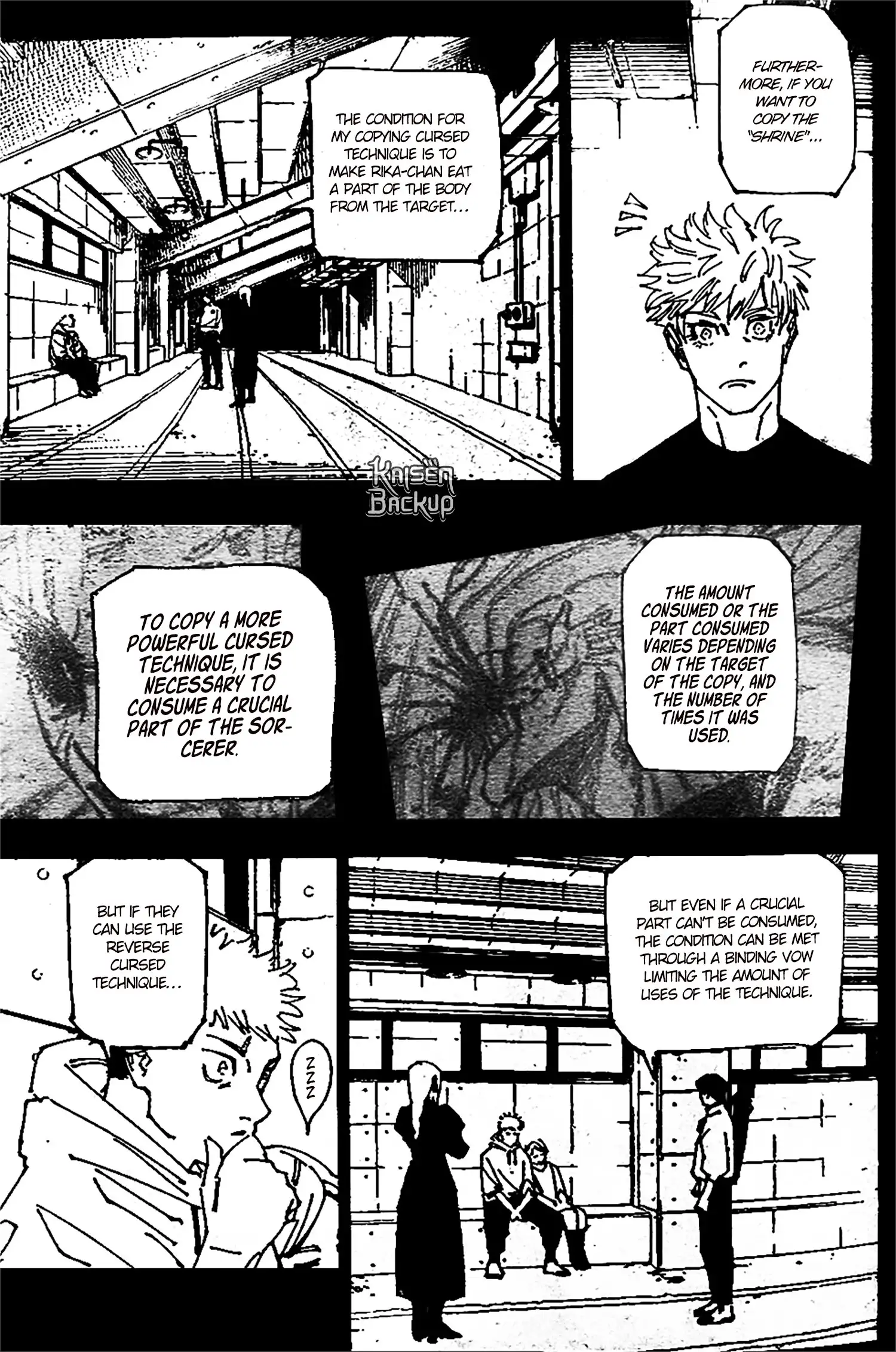 Jujutsu Kaisen Manga, Chapter 267 3 3