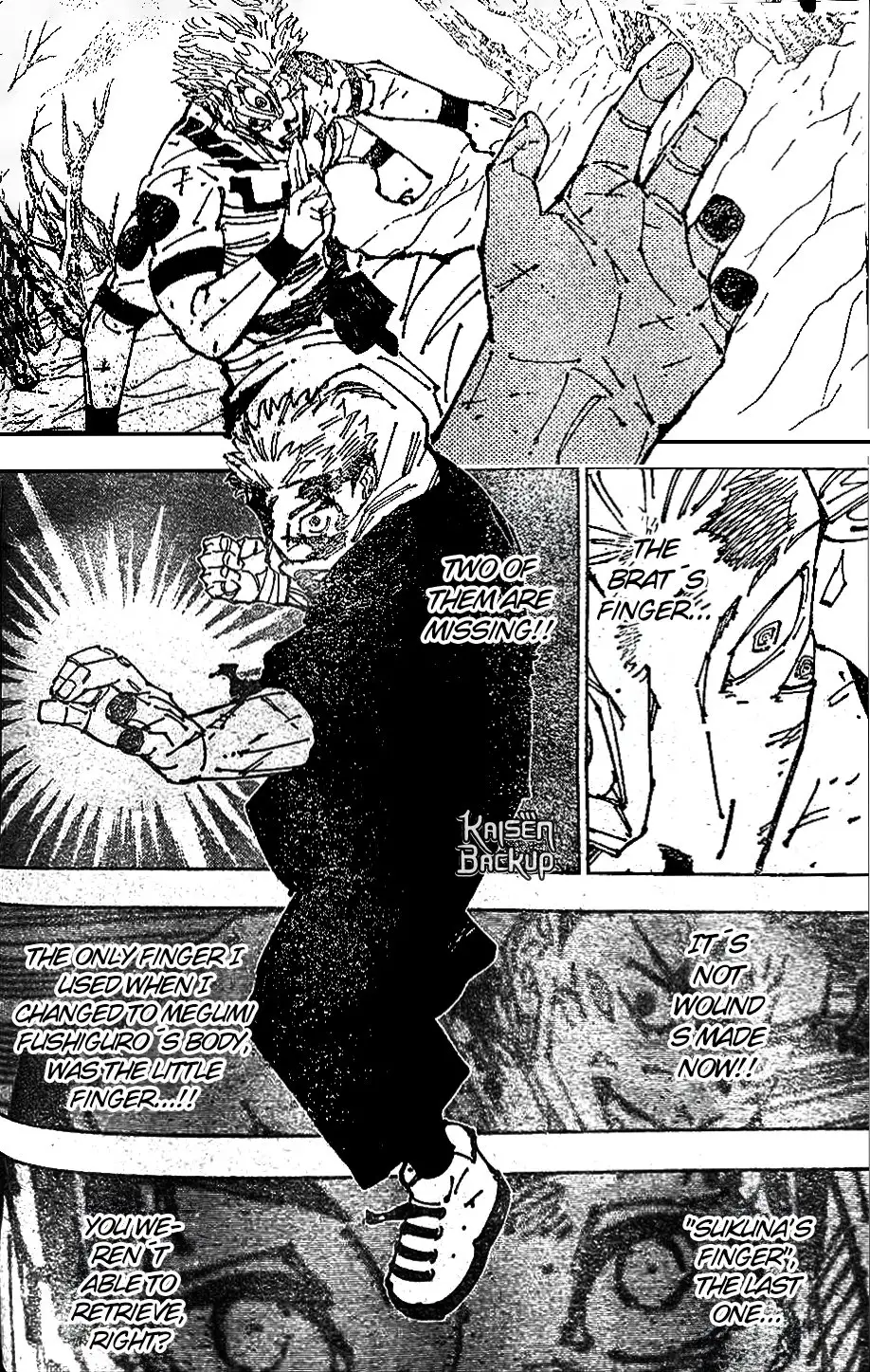 Jujutsu Kaisen Manga, Chapter 267 6 6