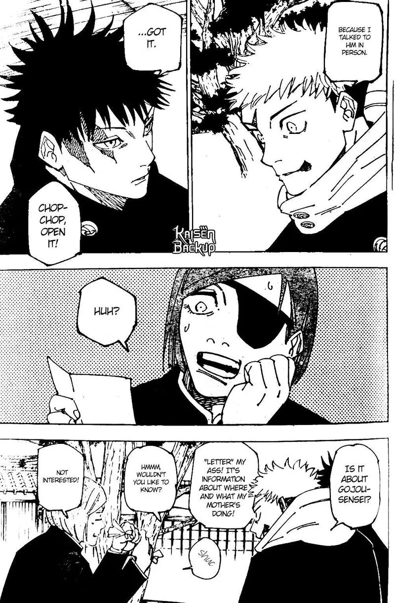 Jujutsu Kaisen Manga, Chapter 268 14 jujutsu kaisen 268 14
