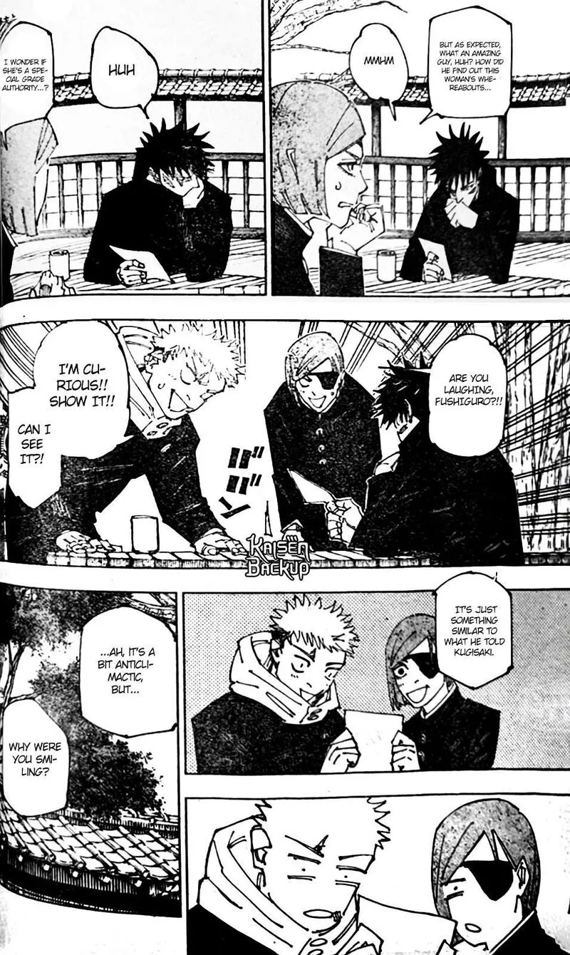 Jujutsu Kaisen Manga, Chapter 268 15 jujutsu kaisen 268 15