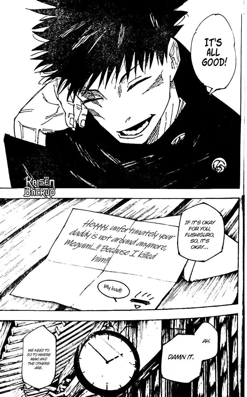 Jujutsu Kaisen Manga, Chapter 268 16 jujutsu kaisen 268 16