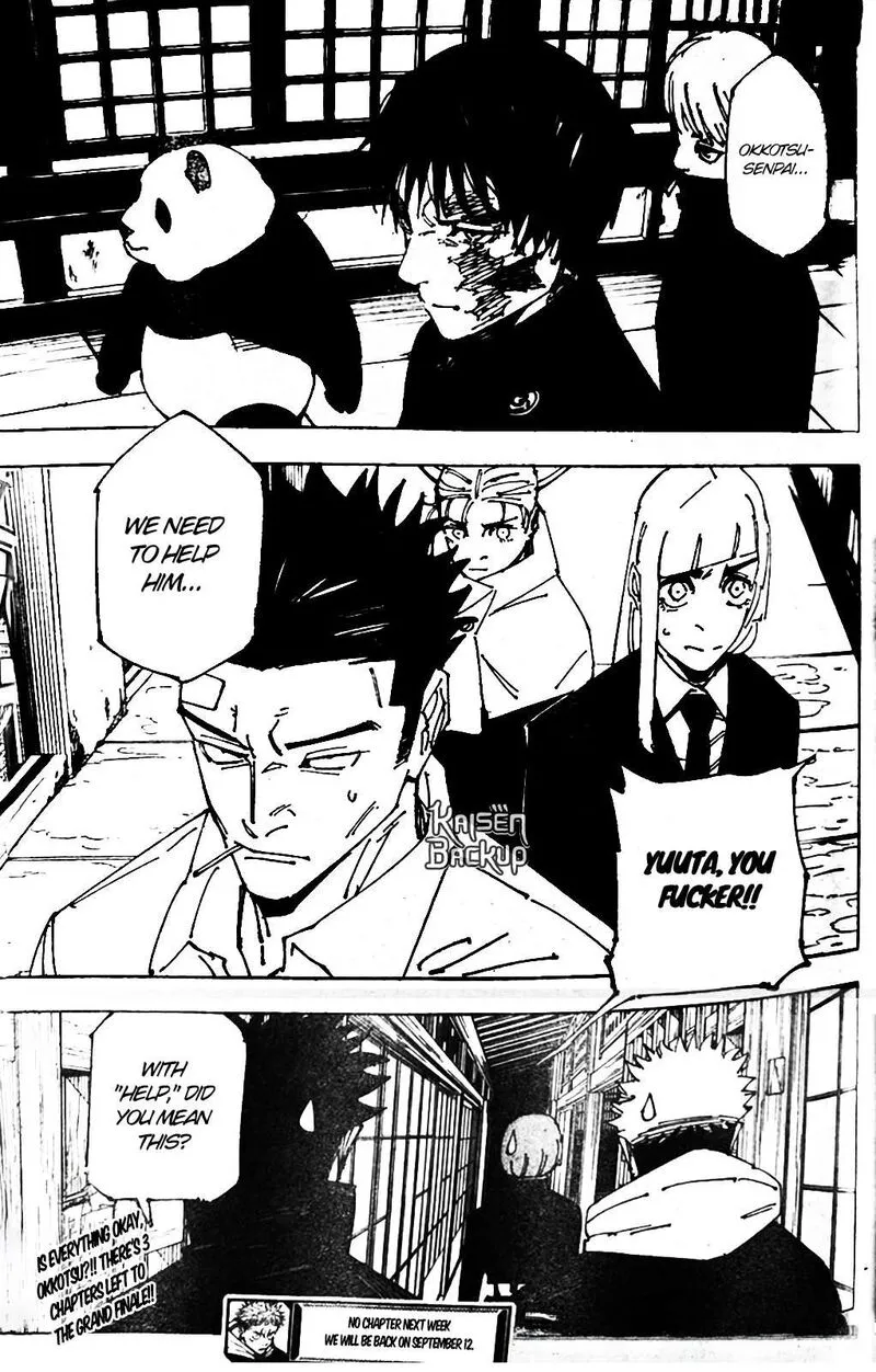 Jujutsu Kaisen Manga, Chapter 268 18 jujutsu kaisen 268 18