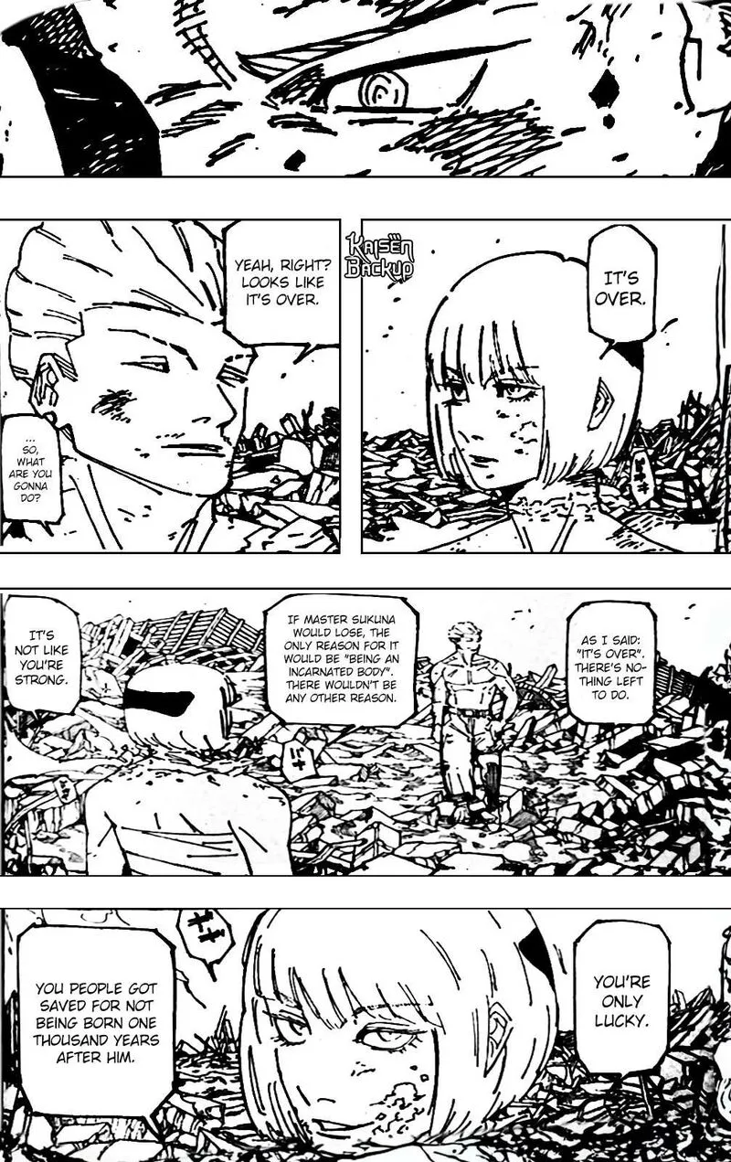Jujutsu Kaisen Manga, Chapter 268 9 jujutsu kaisen 268 9