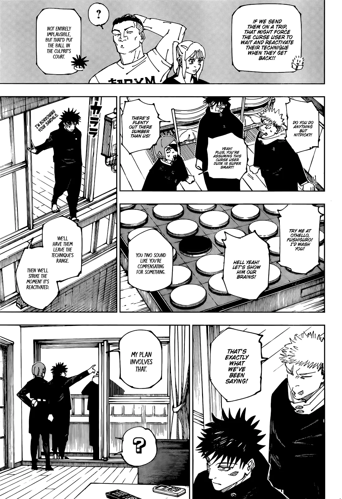 Jujutsu Kaisen Manga, Chapter 271 5 5 2