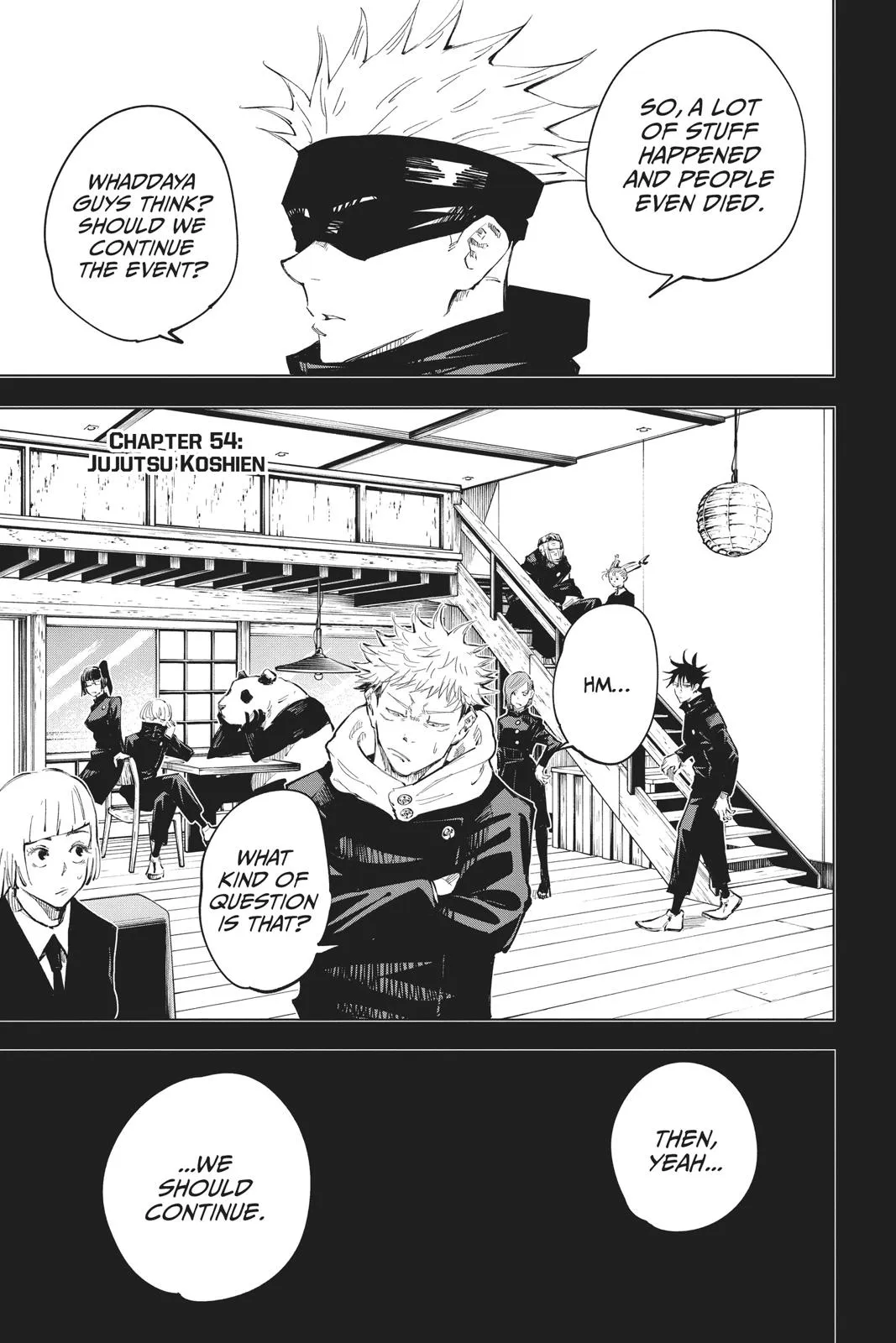 Jujutsu Kaisen, Chapter 54 1 1 43