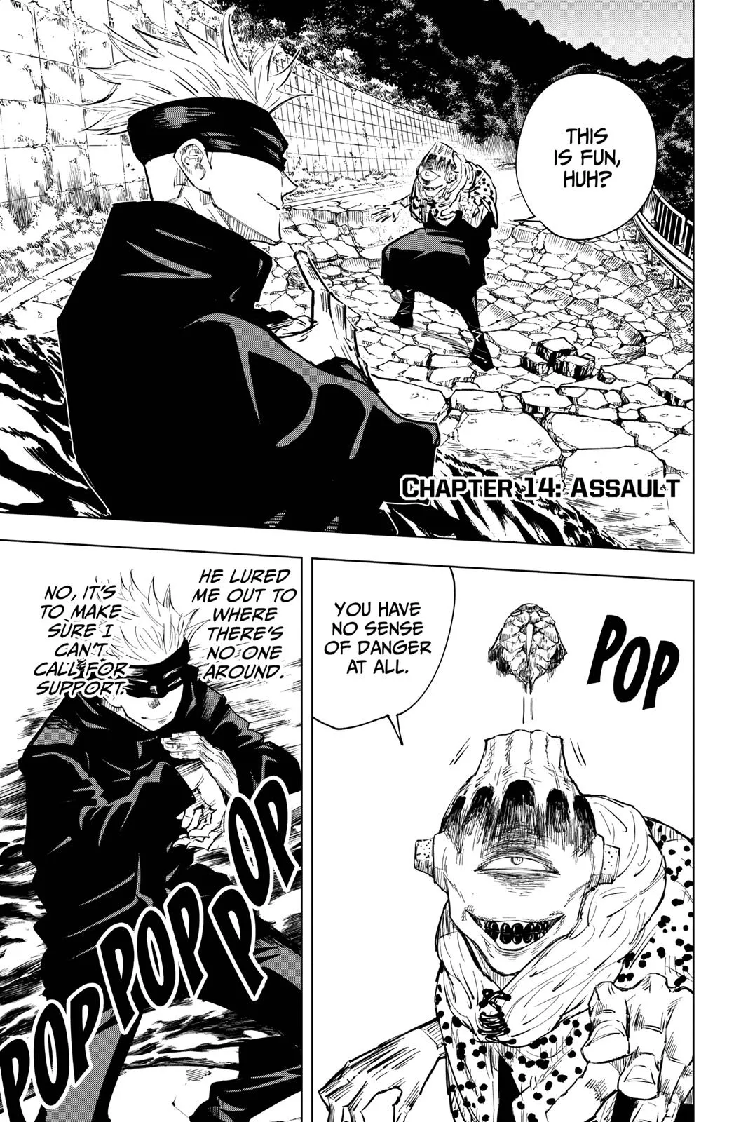 Jujutsu Kaisen, Chapter 14 1 1 9