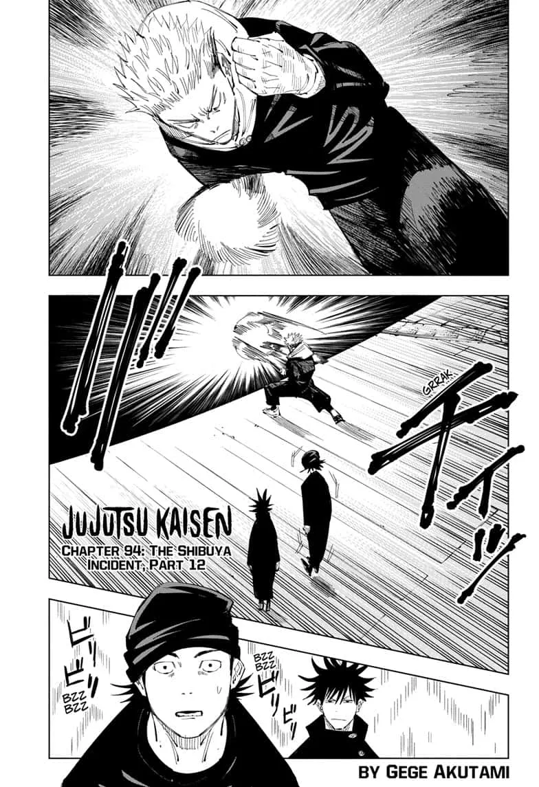 Jujutsu Kaisen, Chapter 94 1 1 101