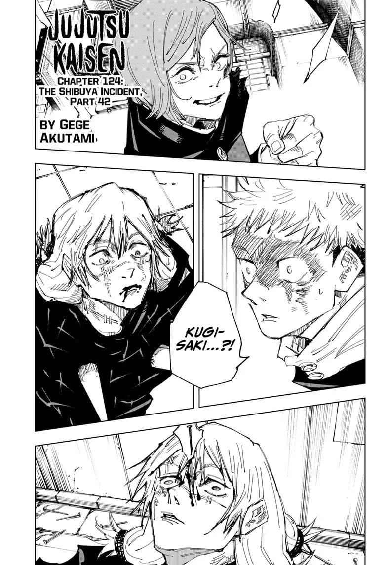 Jujutsu Kaisen, Chapter 124 1 1 130