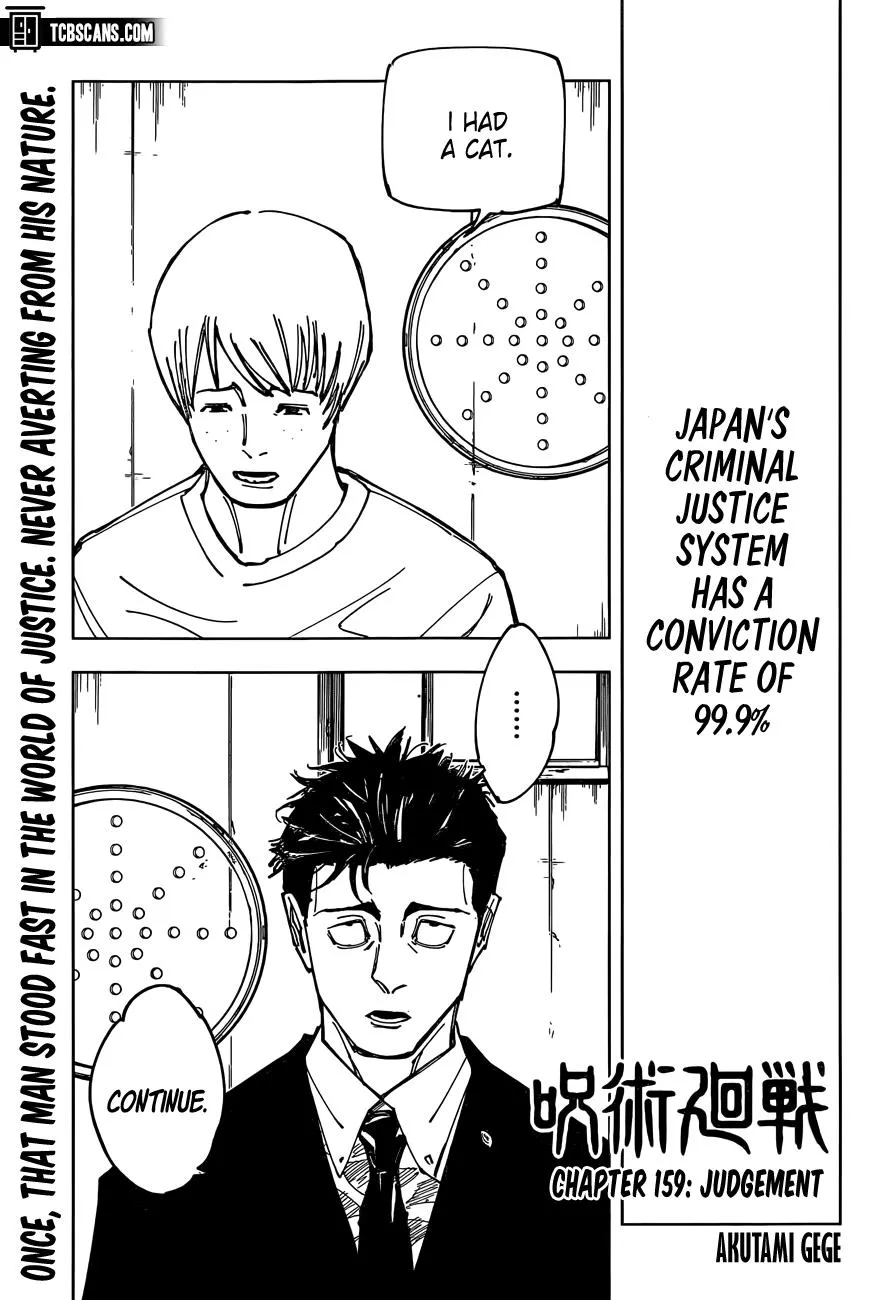 Jujutsu Kaisen, Chapter 159 1 1 144