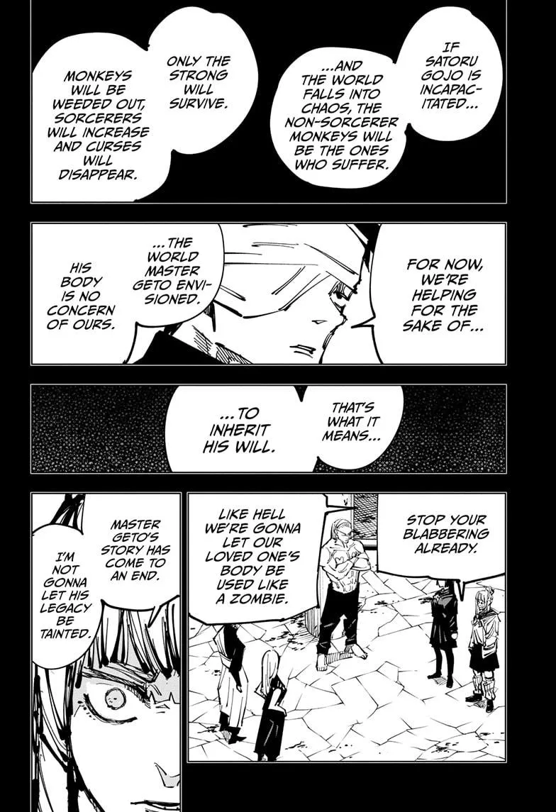 Jujutsu Kaisen, Chapter 114 10 10 99