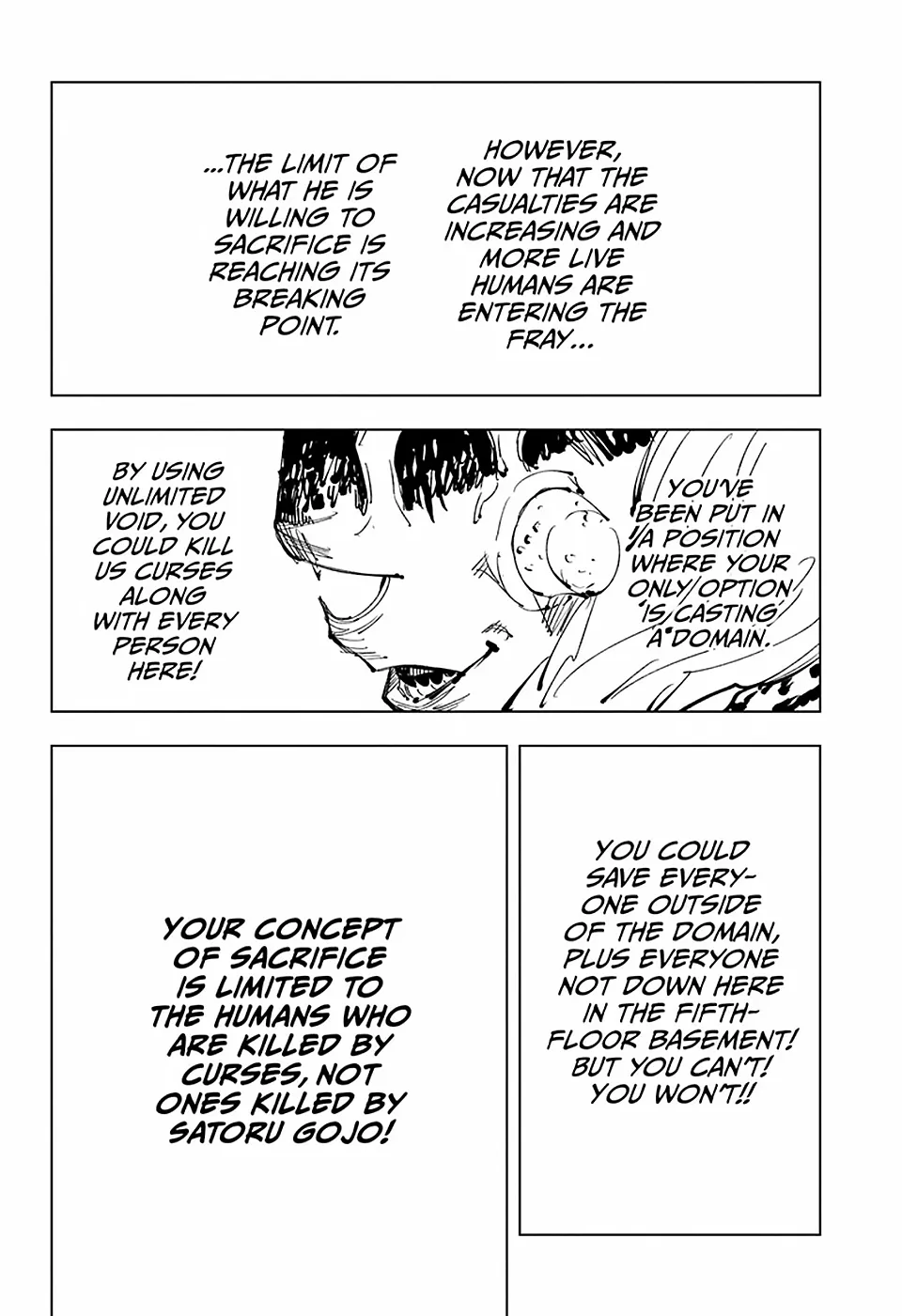 Jujutsu Kaisen, Chapter 89 11 11 85