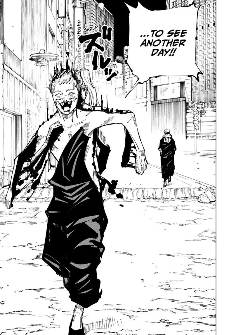 Jujutsu Kaisen, Chapter 119 12 13 115