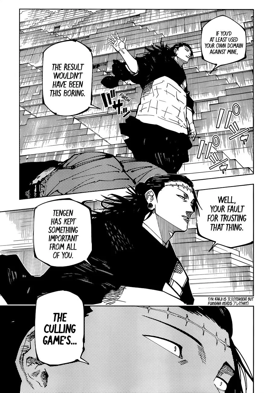 Jujutsu Kaisen, Chapter 206 13 13 196