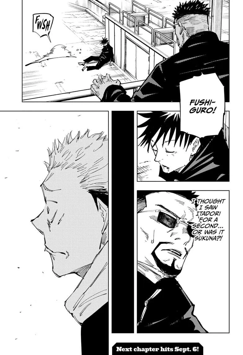 Jujutsu Kaisen, Chapter 119 14 15 115