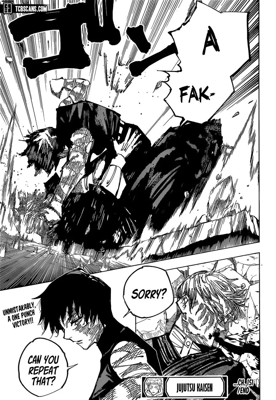 Jujutsu Kaisen, Chapter 151 16 16 119