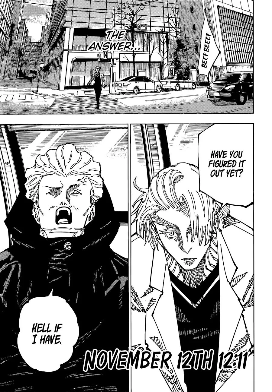 Jujutsu Kaisen, Chapter 181 16 16 120