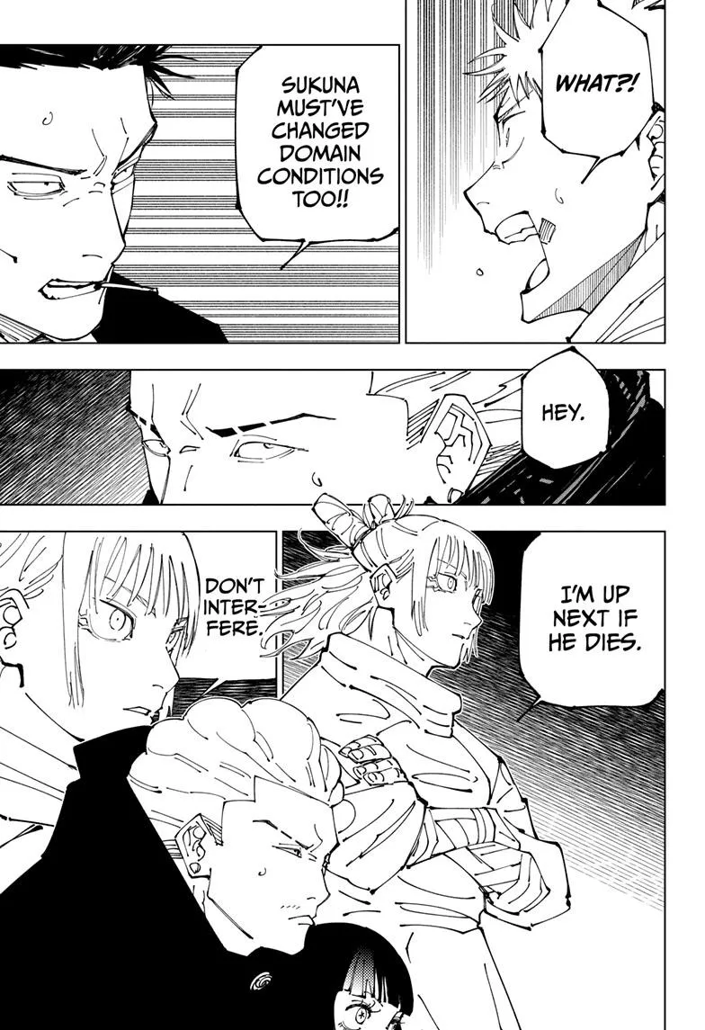 Jujutsu Kaisen, Chapter 227 16 16 236