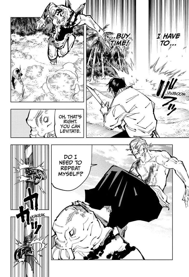 Jujutsu Kaisen, Chapter 110 16 17 86