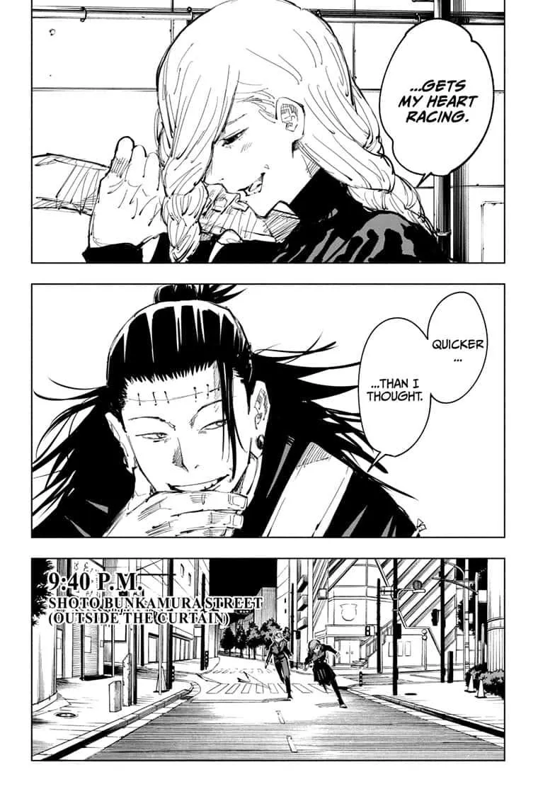 Jujutsu Kaisen, Chapter 98 17 18 105