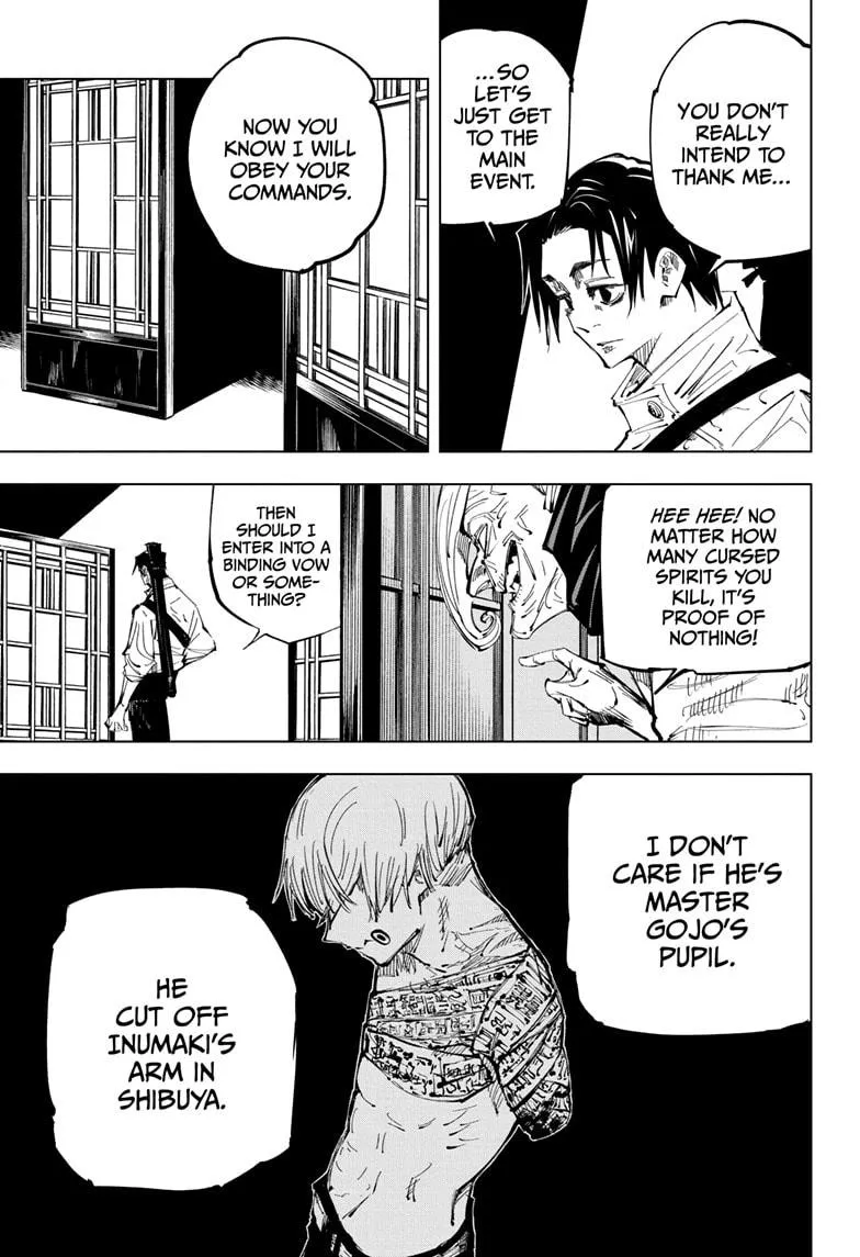 Jujutsu Kaisen, Chapter 137 18 18 145
