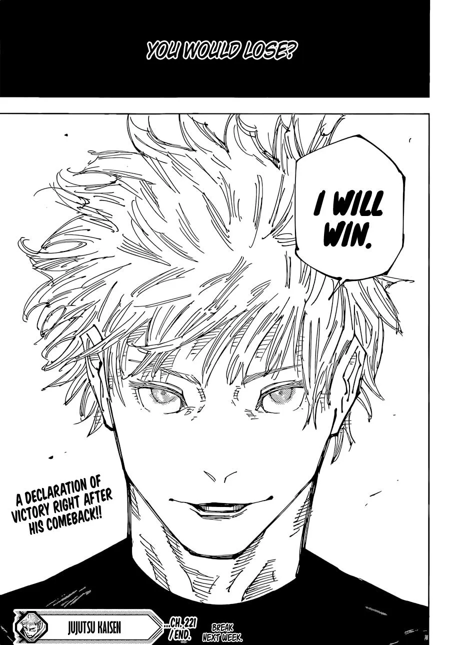 Jujutsu Kaisen, Chapter 221 18 18 194