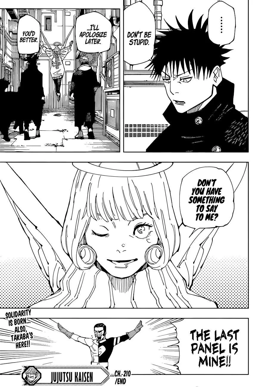 Jujutsu Kaisen, Chapter 210 19 19 139