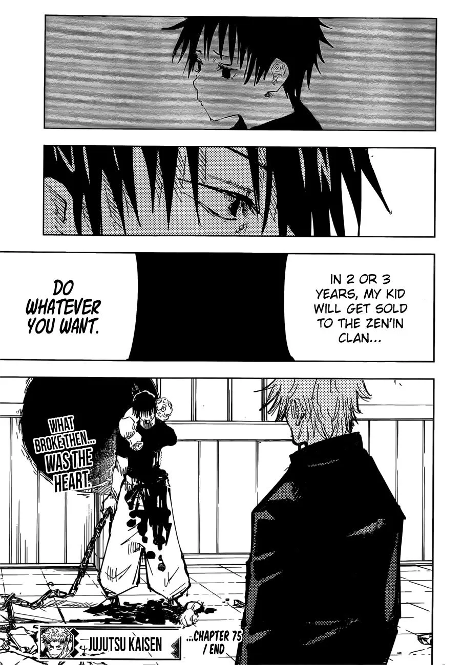 Jujutsu Kaisen, Chapter 75 19 19 84