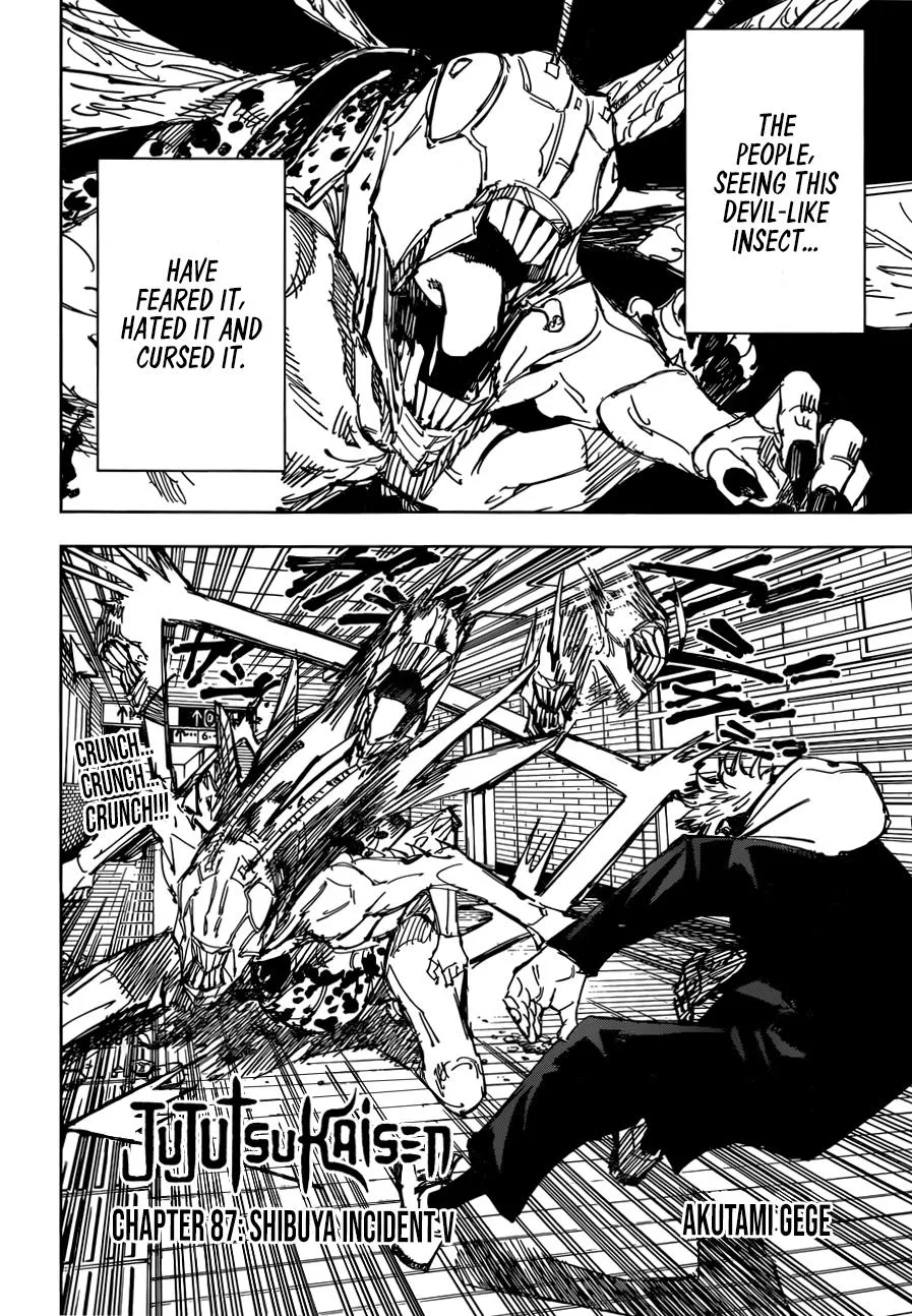 Jujutsu Kaisen, Chapter 87 3 3 79