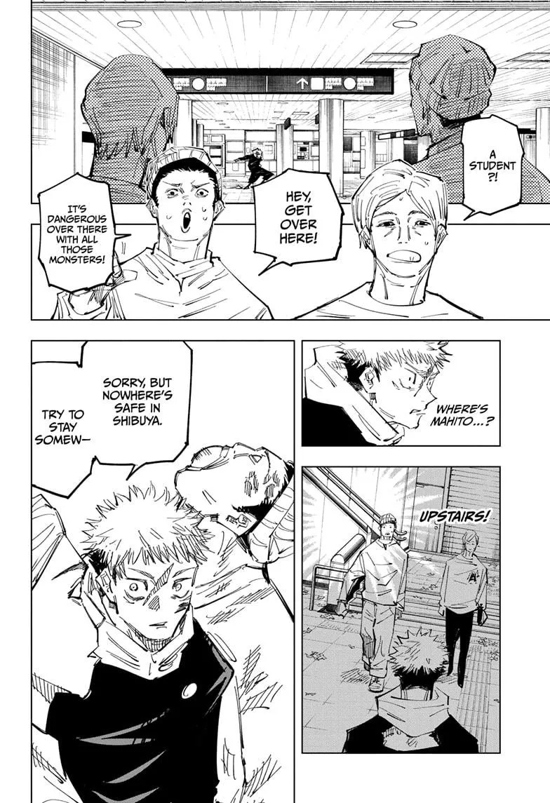 Jujutsu Kaisen, Chapter 122 6 6 123