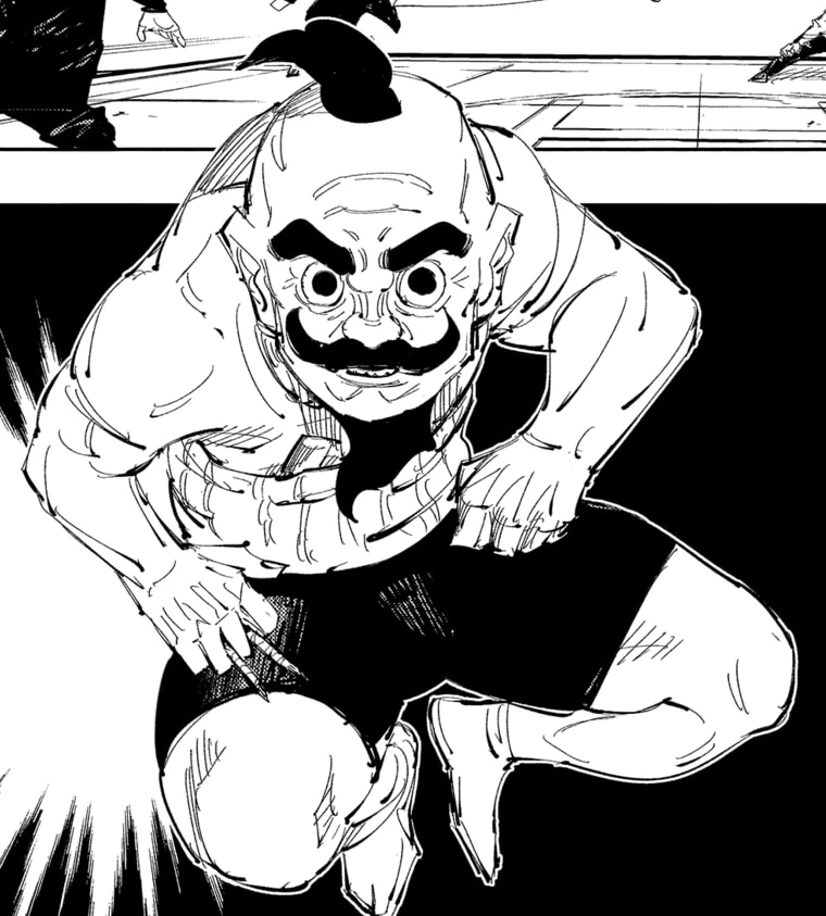 The Character of Doradrea Oreguard in Jujutsu Kaisen Manga 11 JiroAwasaka Cap9429